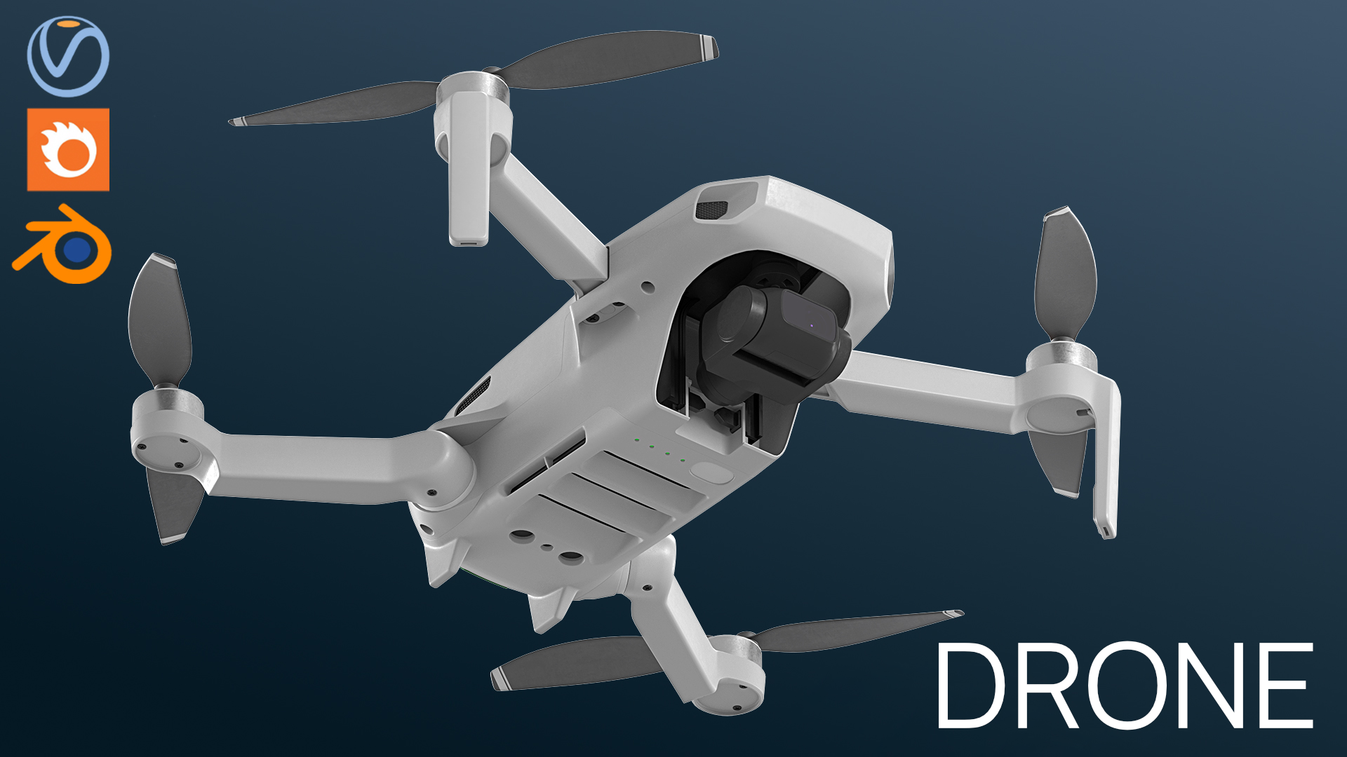Quadcopter Mini Drone | Fab
