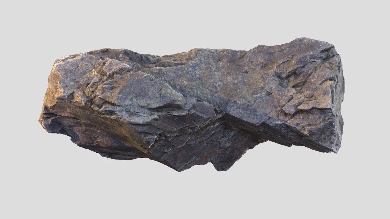 Media 1 for listing Alaskan Cliff Rock 8 PBR Photogrammetry Model