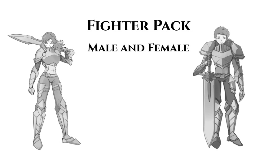 RPG - Fighter Voice Pack (Male and Female) - Bundle | Fab