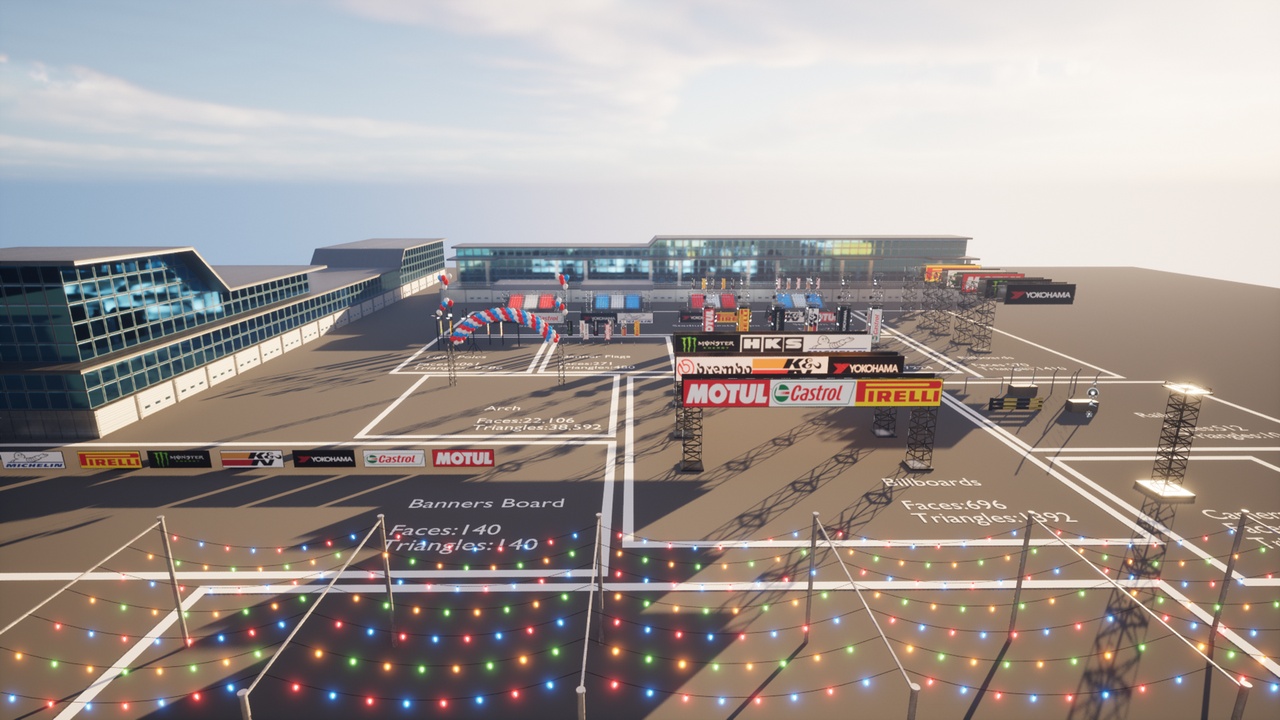 出品Race Track Props Collection Vol 1のメディア1