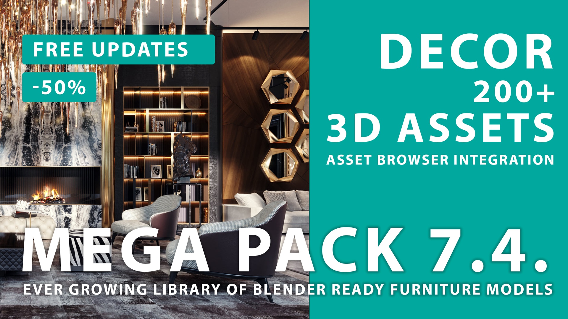 Media 1 for listing Decor - Furniture Mega Pack