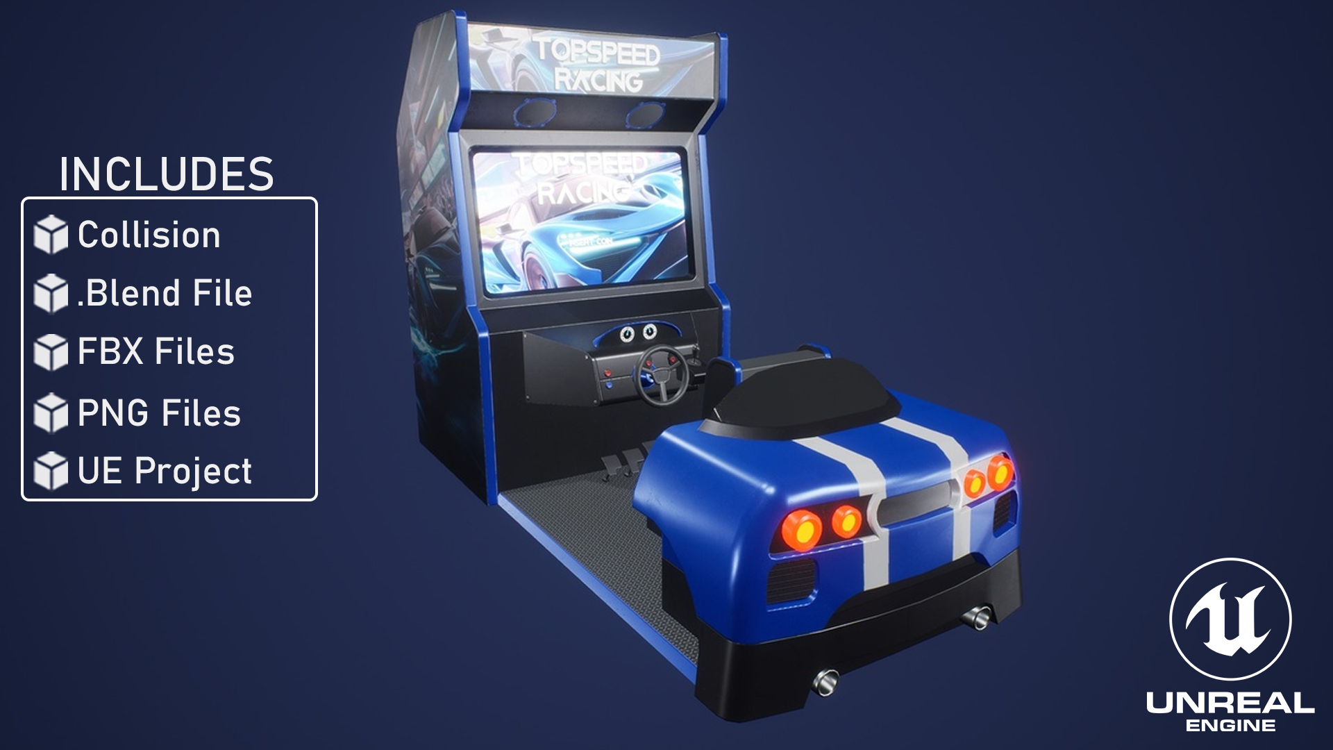 Car Arcade Machine | Fab