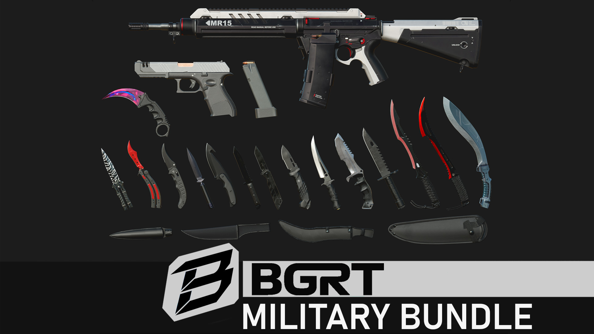 First Gun Rarest Bundle Military Weapon Bundle | Fab