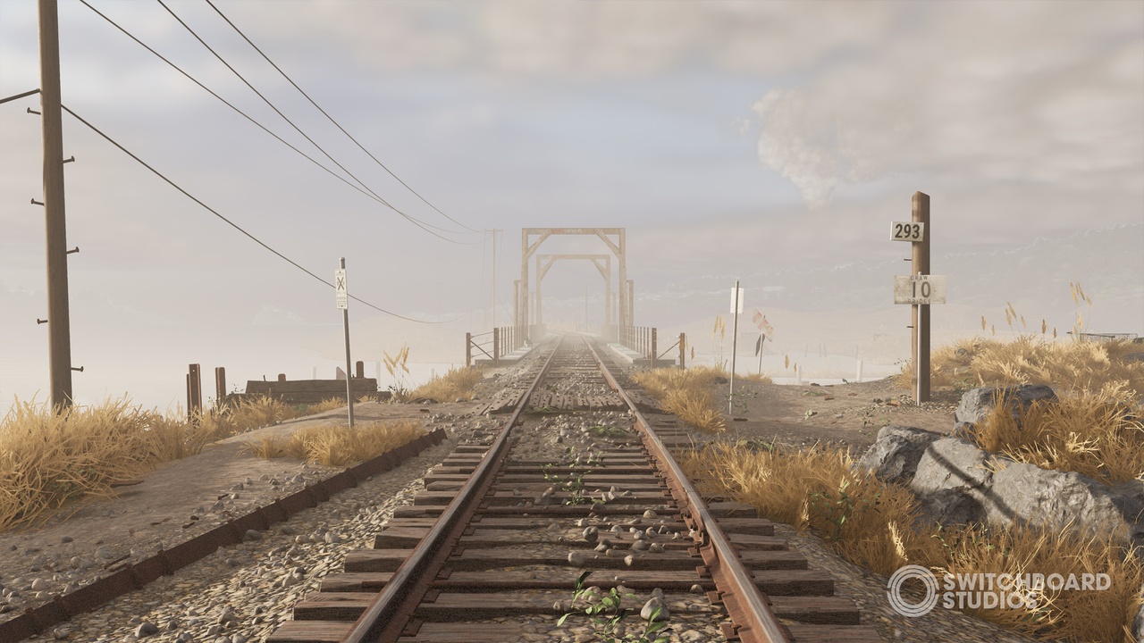 商品 Coastal Wetland & Railroad Bridge 的媒体 1