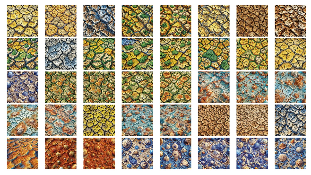 Media 1 for listing 200 Seamless Dry Ground Textures