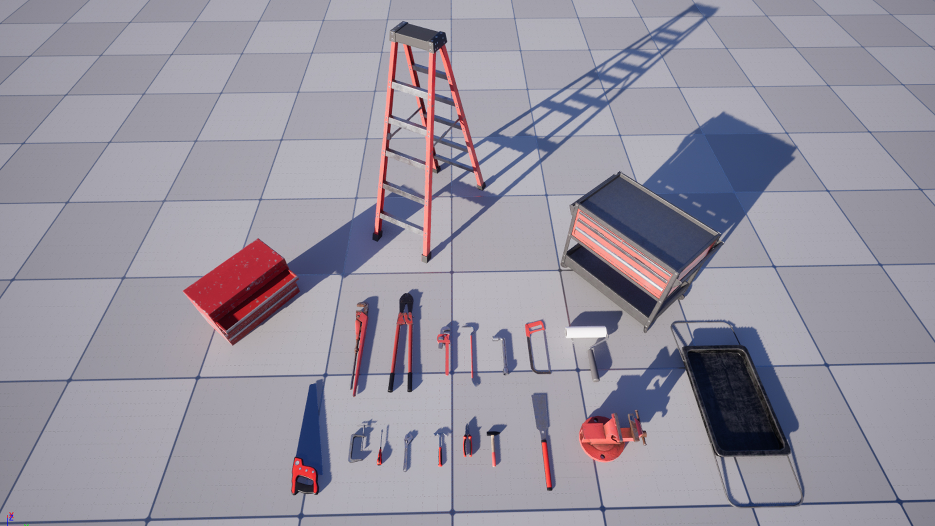 Tools low poly | Fab