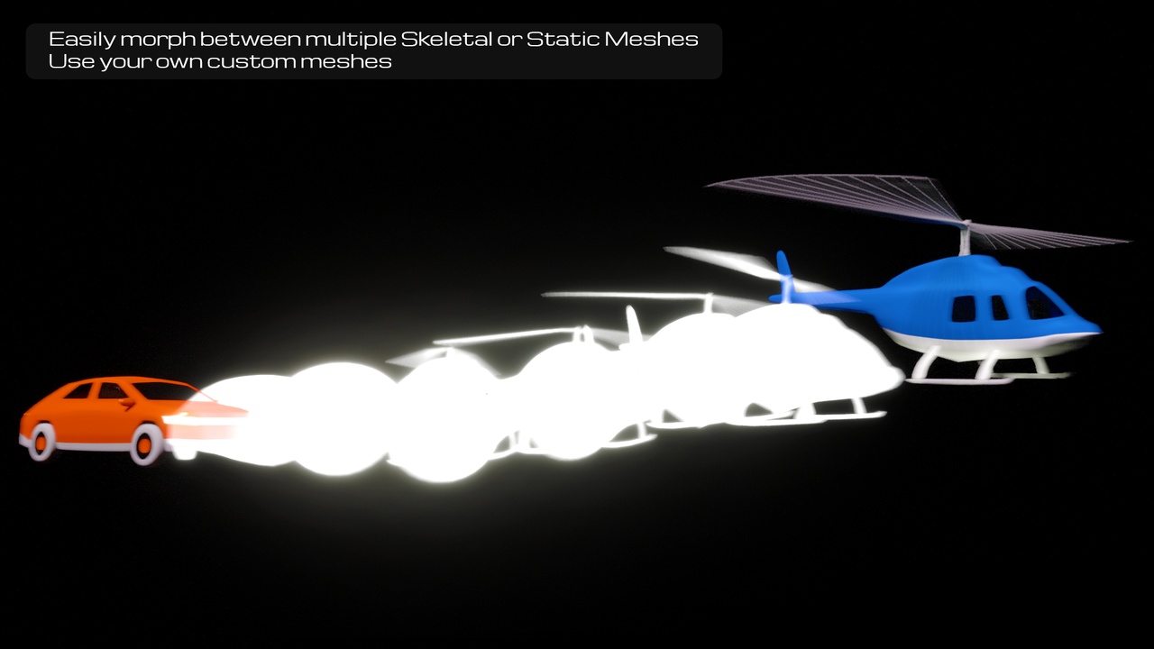 Media 1 for listing Real Shape Shifting - Mesh Morph System