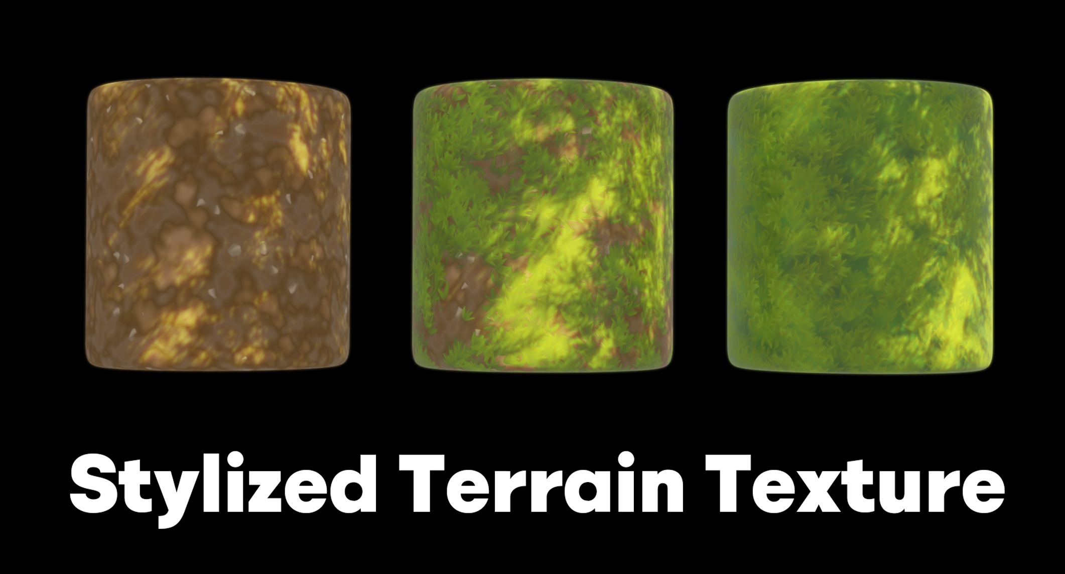 Stylized Forest Terrain Texture (SBSAR file) | Fab