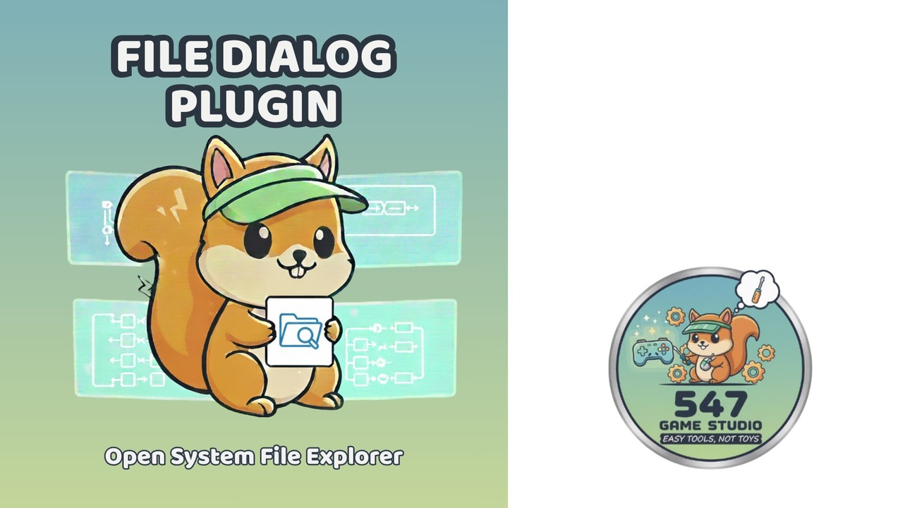 Media 1 for listing File Dialog Blueprint Plugin(Desktop only currently)