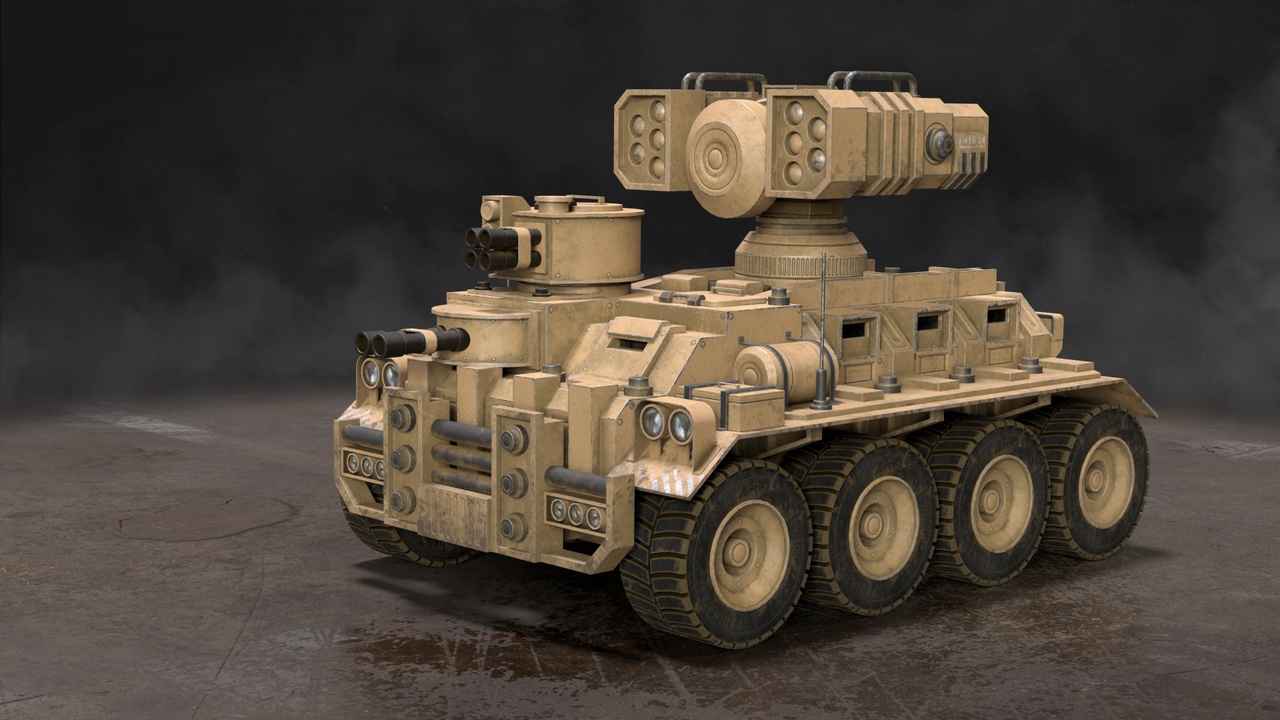 Media 1 for listing Military APC-1-Desert-Dirty