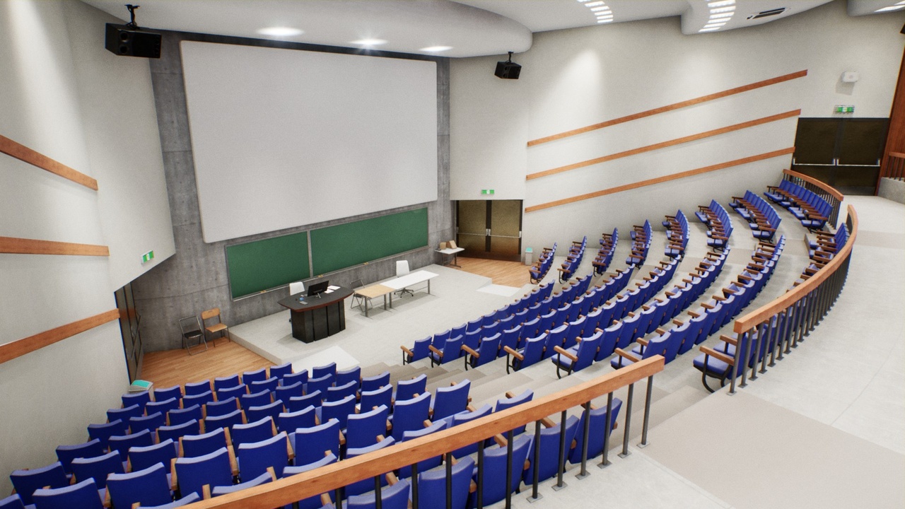 商品 University Classroom - Scene & Assets 的媒体 1