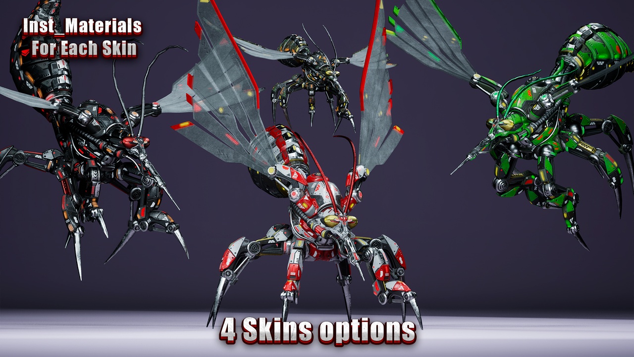 Media 1 for listing Sci-Fi Insect Mosquito