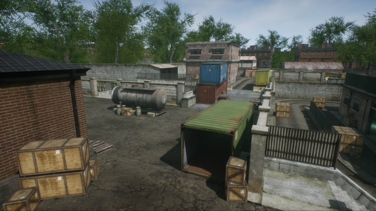 FPS Mobile Game Map v3 with assets