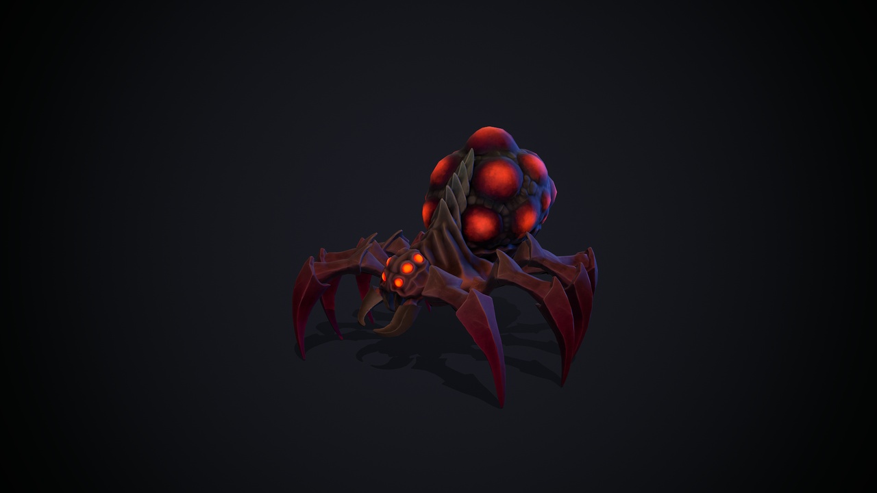 Media 1 for listing Spider Minion MAYA RIG