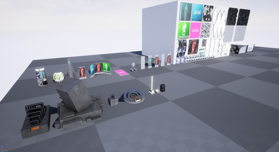 City Props Pack - Lighting, Advertising and Art | Fab