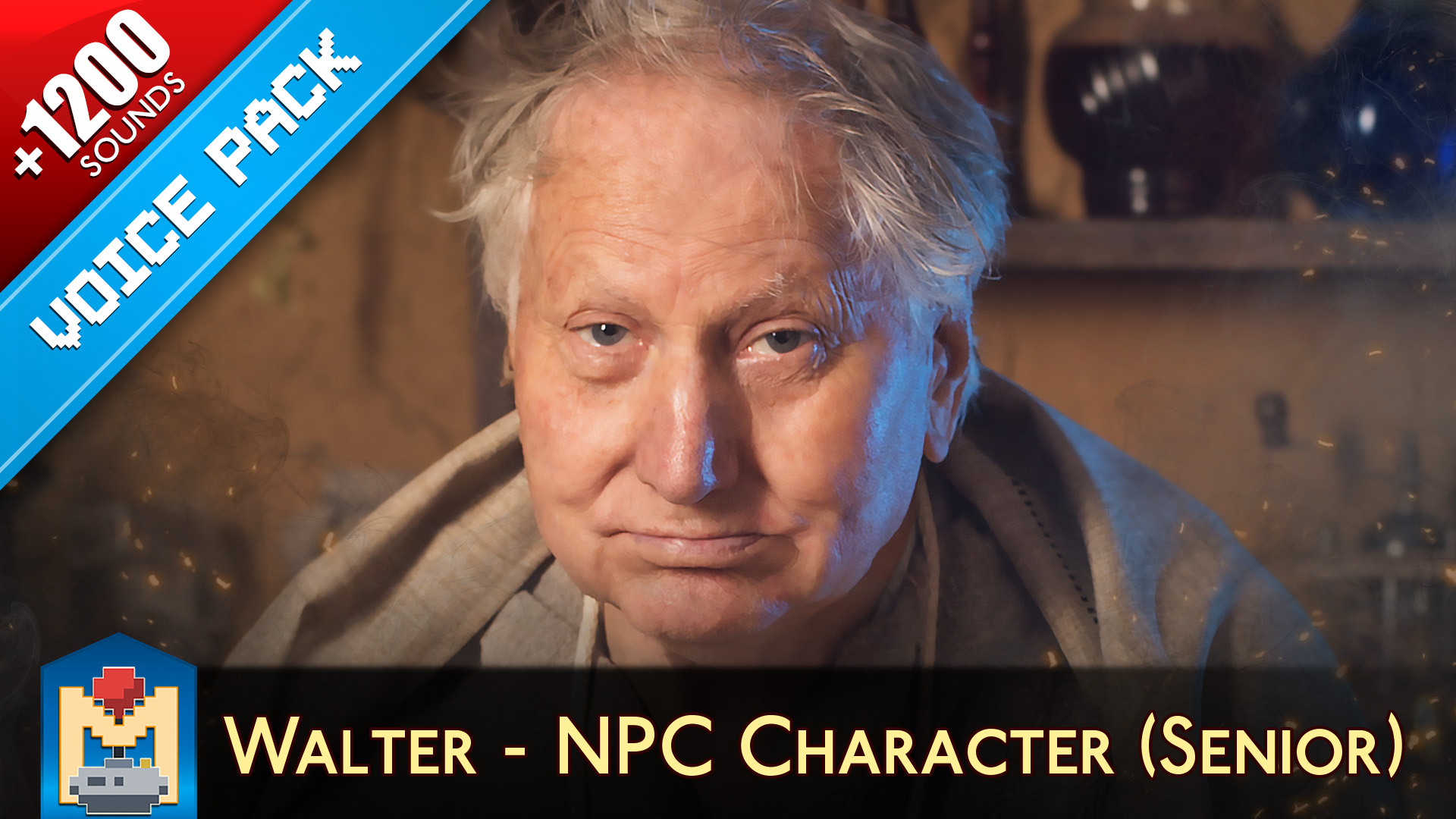 Walter - Senior NPC Character Voice Pack | Fab