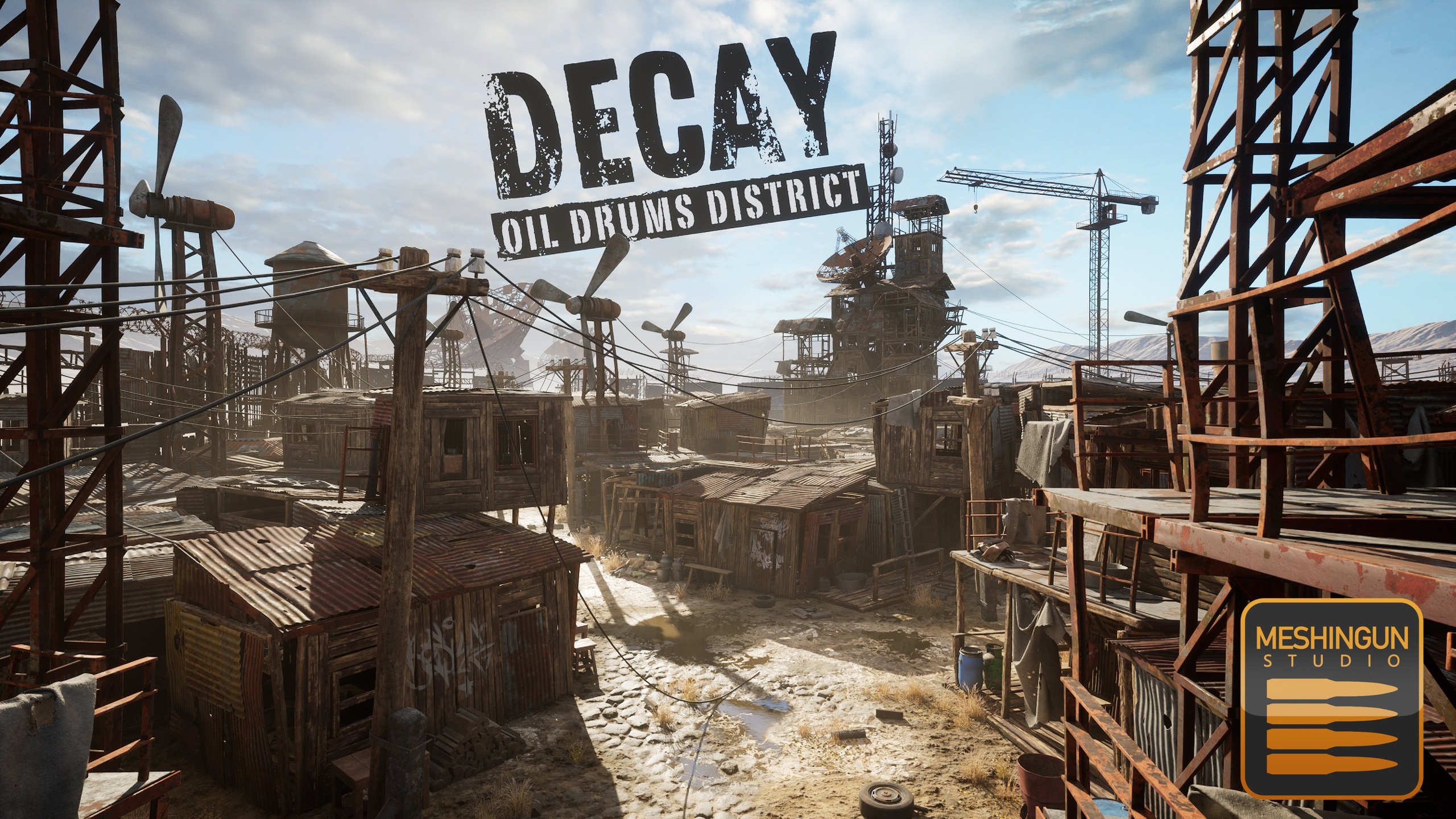商品 Decay: Oil Drums District - [Rusty Industrial Slum] 的媒体 1