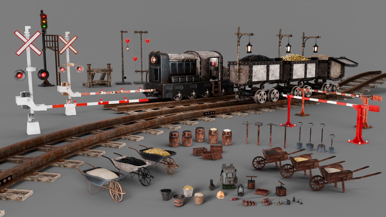 Media 1 for listing Ultimate Stylized Mining Environment Pack
