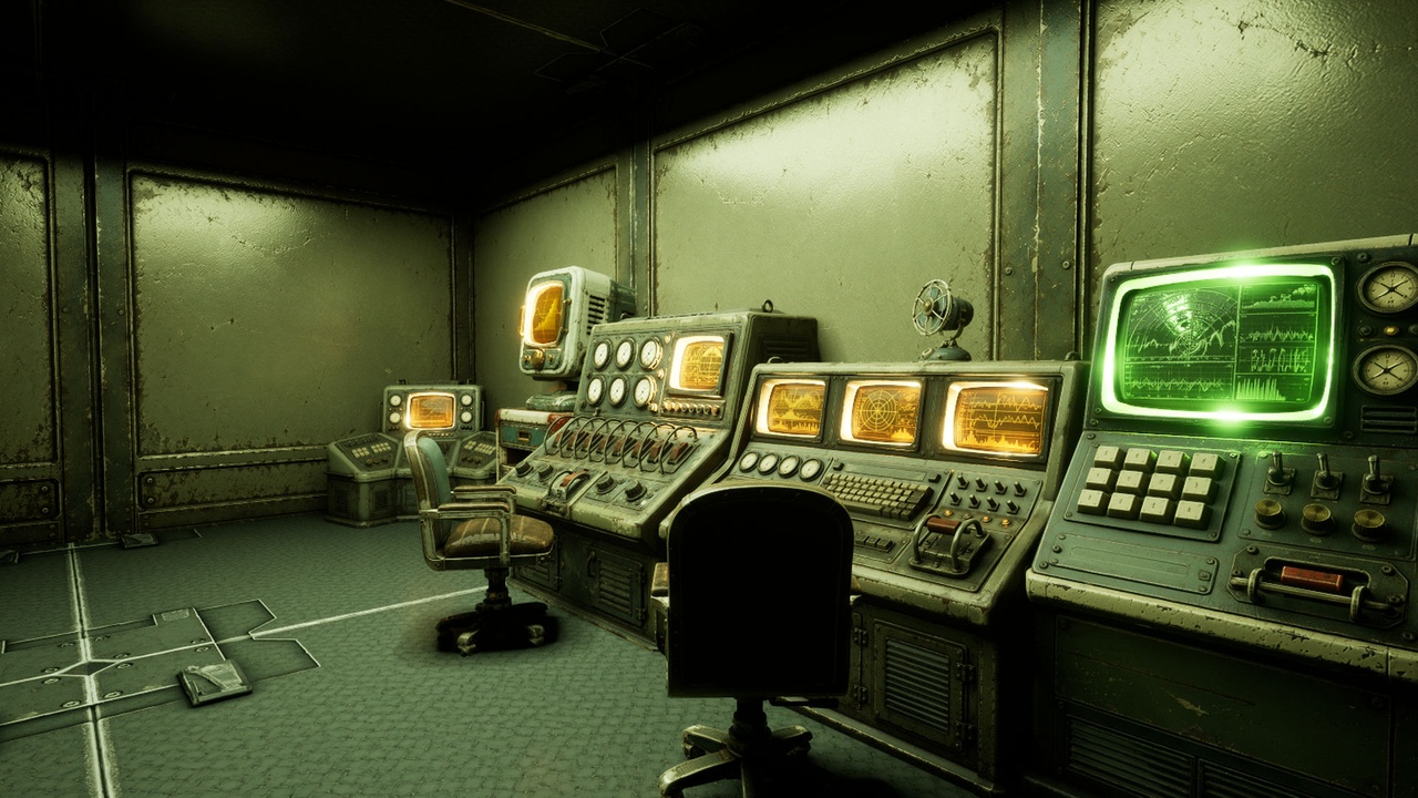 Media 1 for listing Retro-Futuristic Post-Apocalyptic Interior Props – 27 Assets