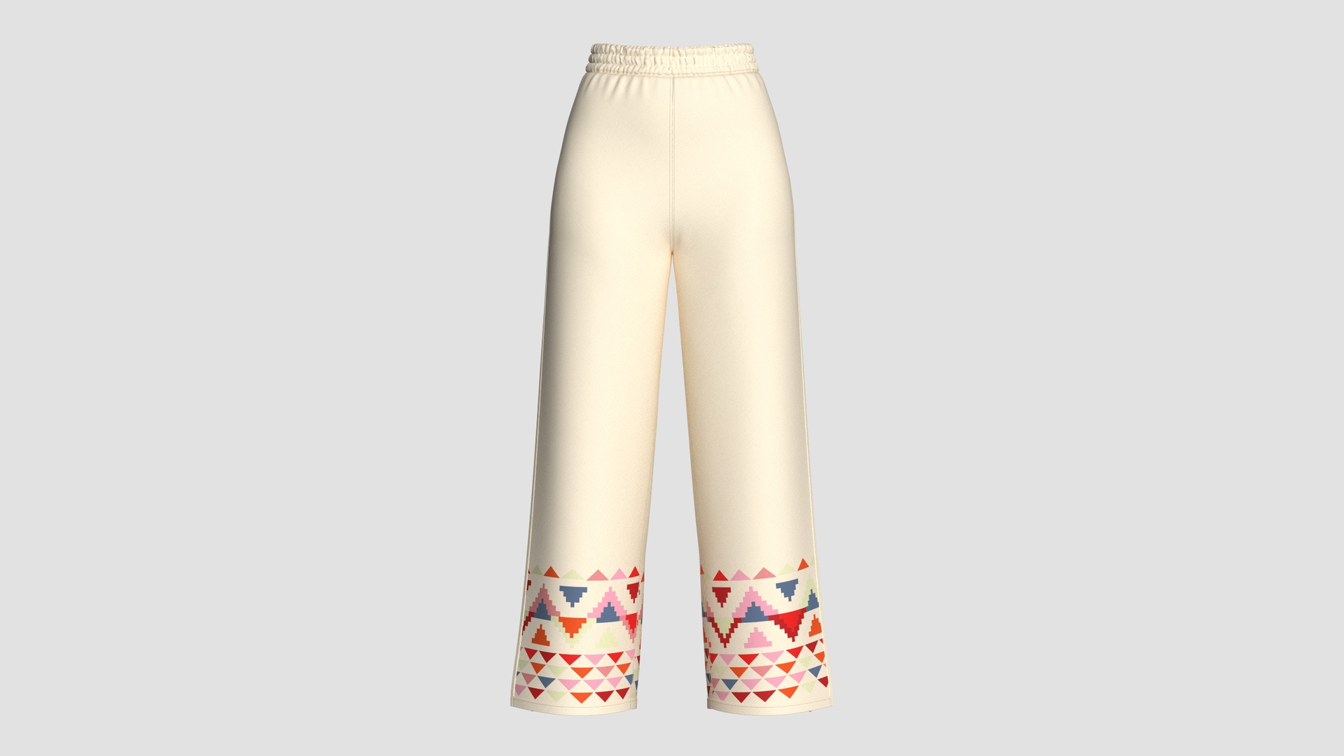 Media 1 for listing Girls Double Layer Printed Wide - Leg Pants | High Poly