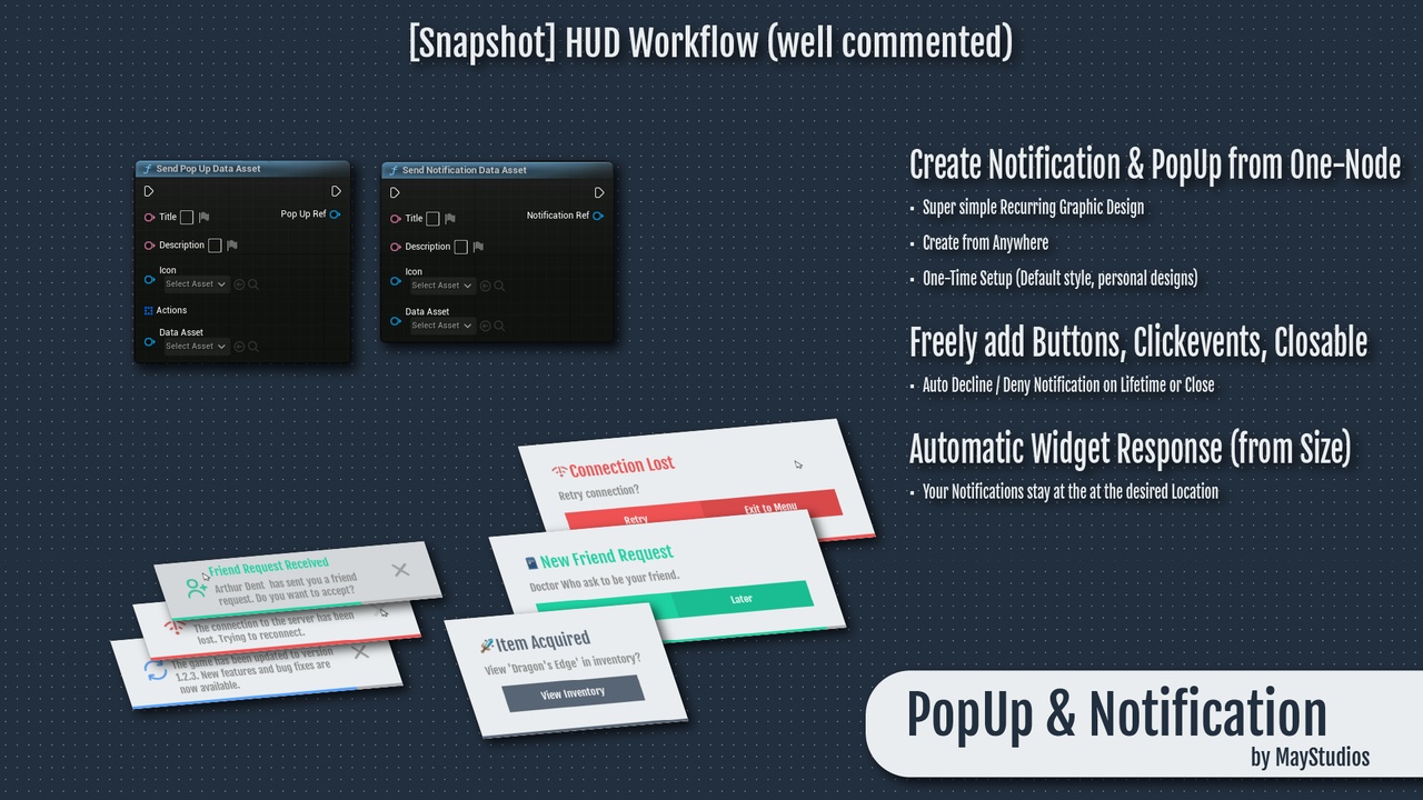 Media 1 for listing May Pop-up & Notification System