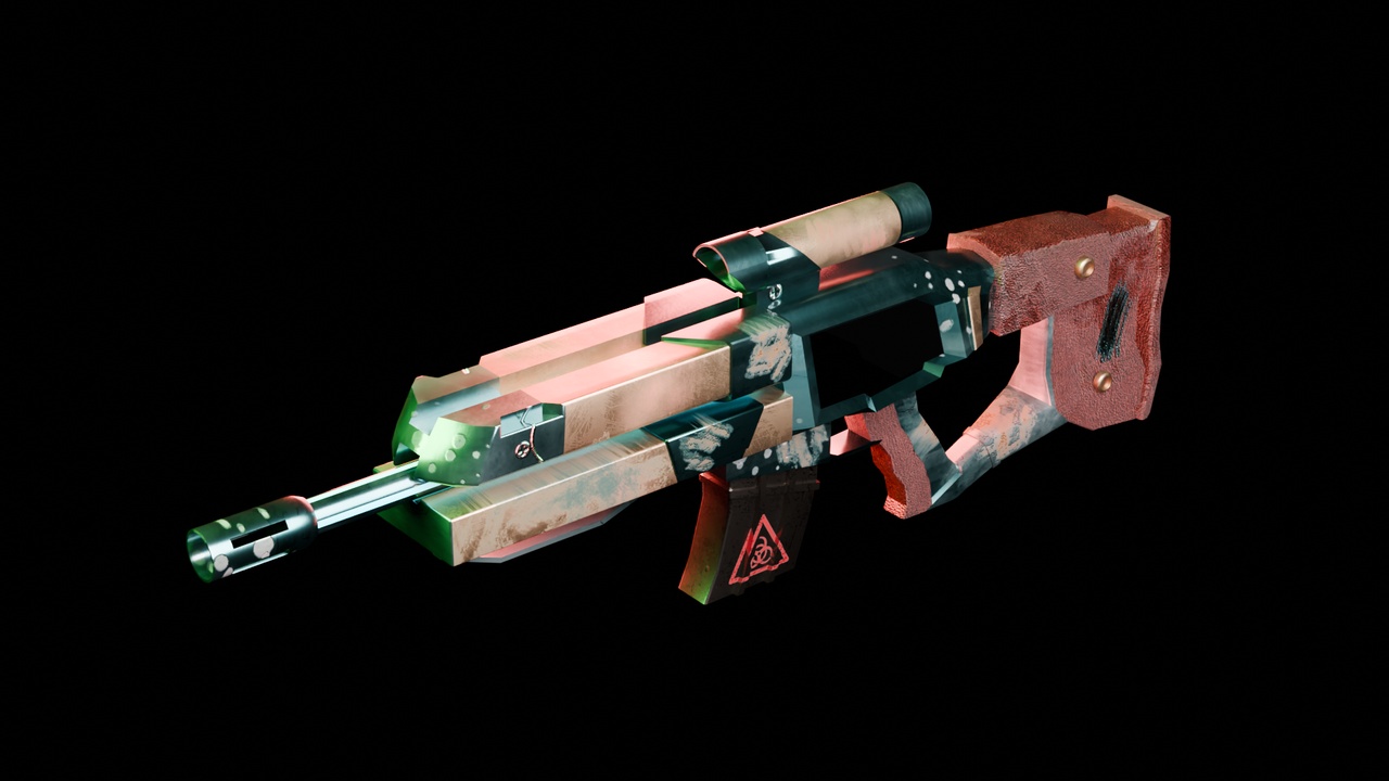 Media 1 for listing FUTURISTIC RIFLE