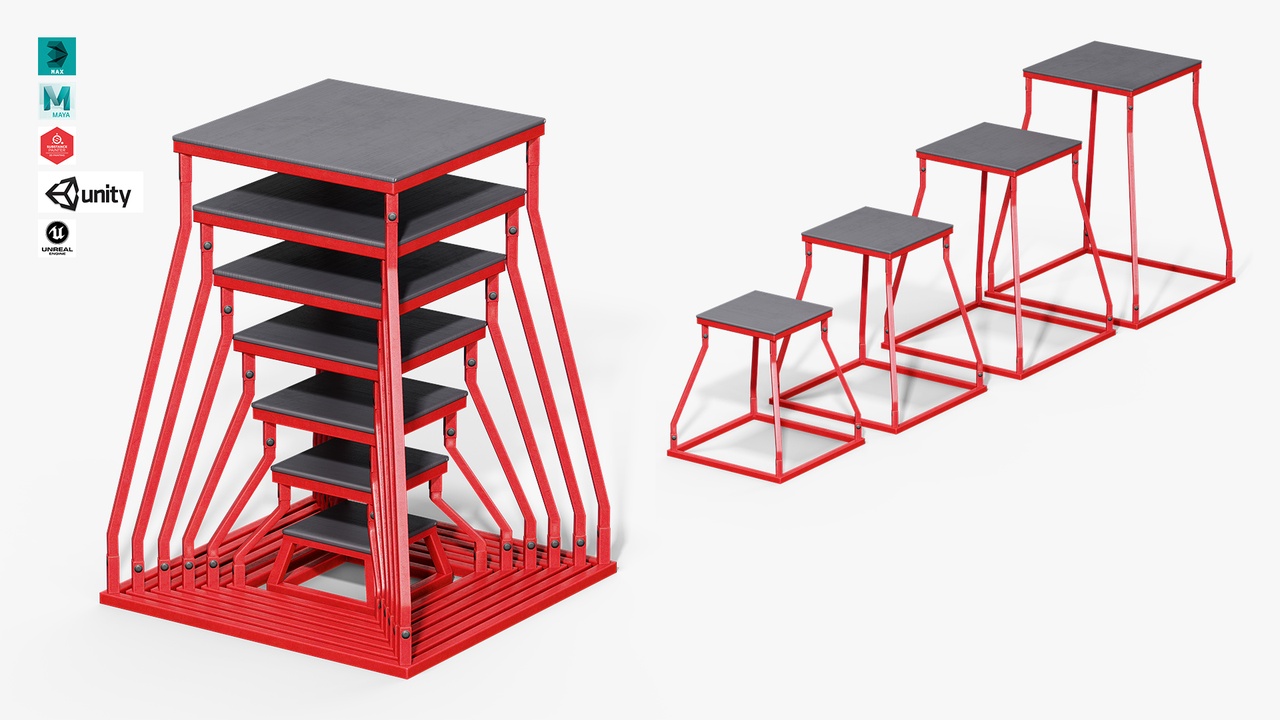 Media 1 for listing Plyo Stools