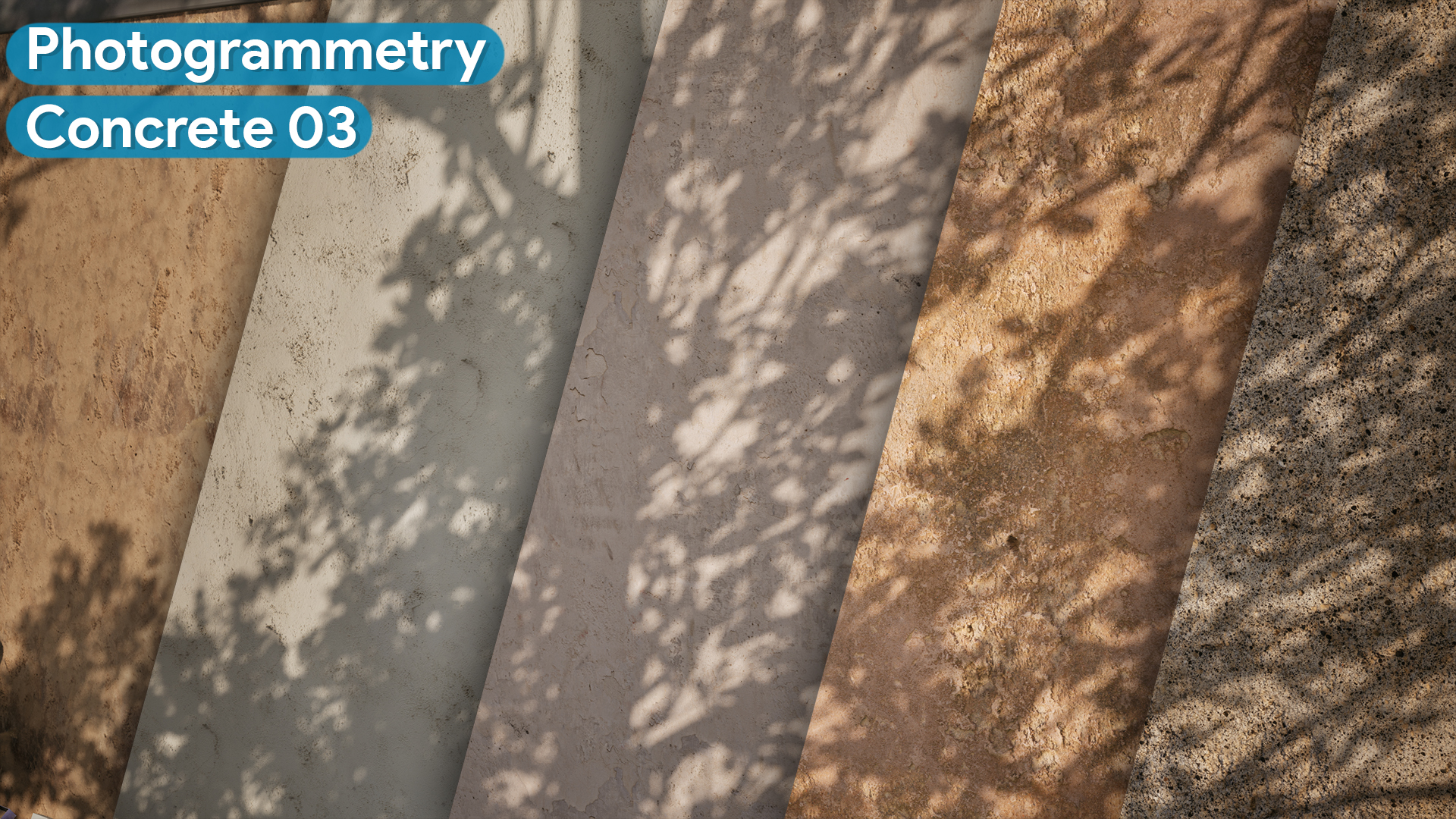 Concrete 03 - Scanned Photogrammetry Materials | Fab