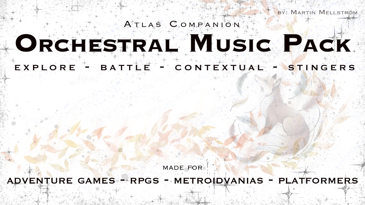 Media 1 for listing Orchestral Music Pack - Atlas Companion