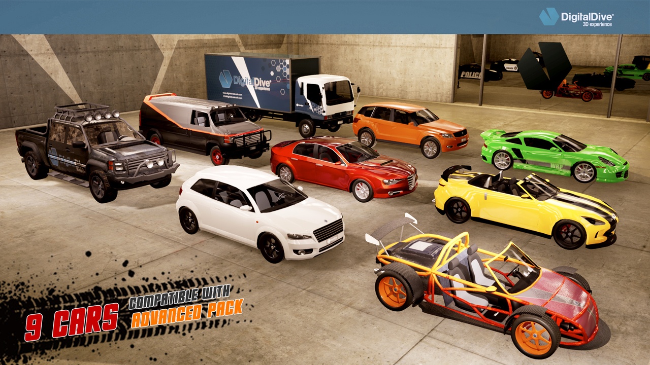 Media 1 for listing Drivable Cars: Essential Megapack - Vehicle System