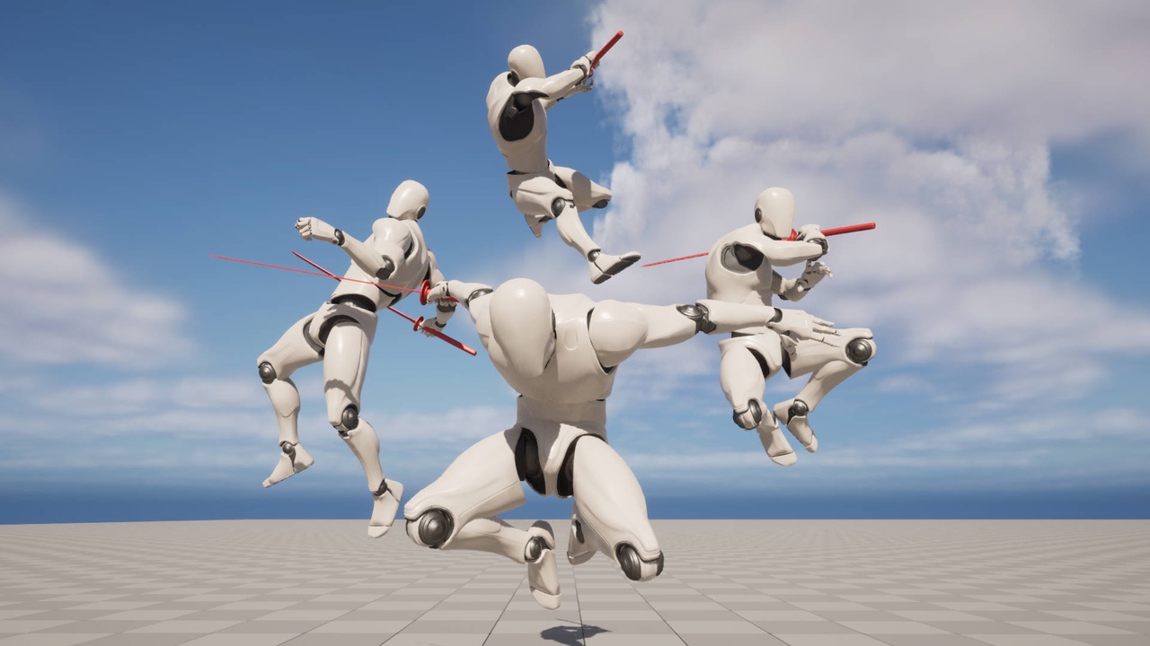Media 1 for listing Cool Katana Combat Animation Bundle