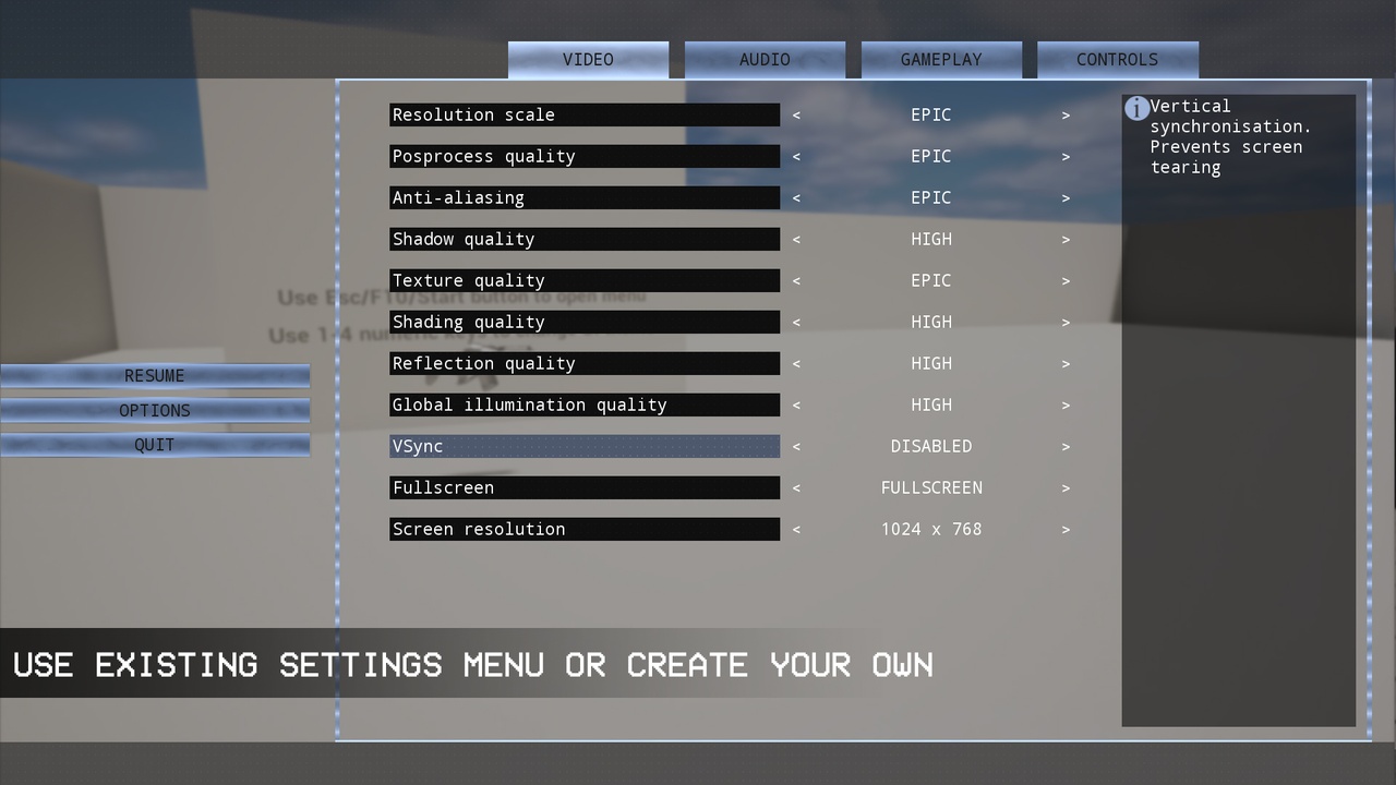 Media 1 for listing Pretty settings