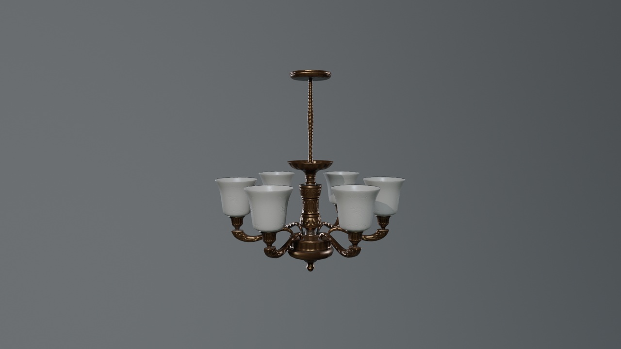 Media 1 for listing Chandelier-3D Art Of CrazycatJJ