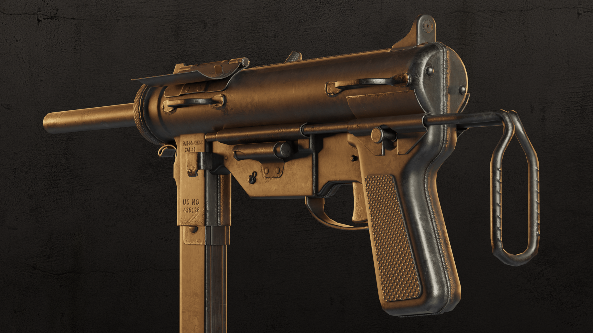 グリースガン　GREASE GUN M3A1 Umarex Legends M3 Grease Gun C02 Air Gun | Cabela's