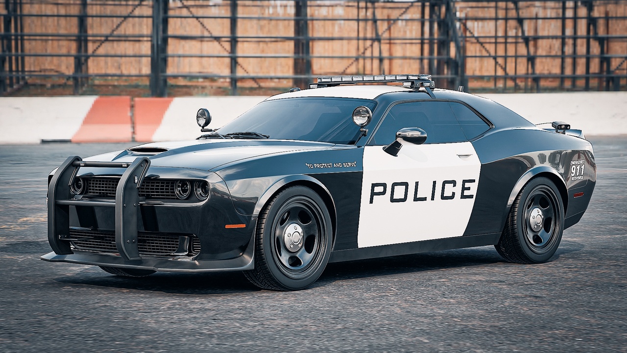 Media 1 for listing American Muscle Police Car