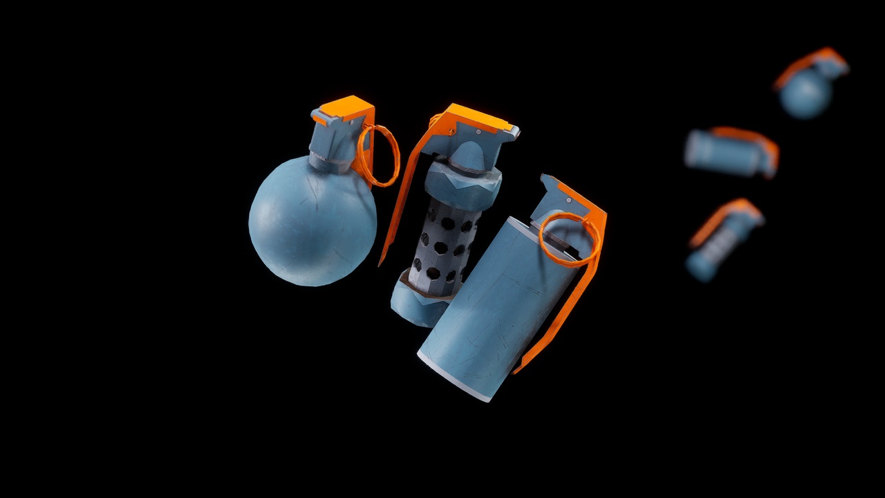 Media 1 for listing Developer Throwable kit - Grenade Pack