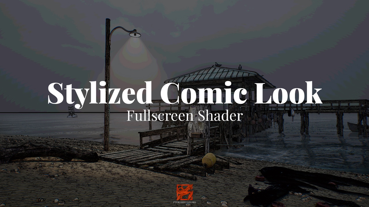 Media 1 for listing Stylized Comic Look: Fullscreen Shader