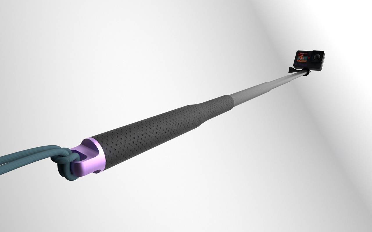Media 1 for listing Selfie Stick with Action Camera