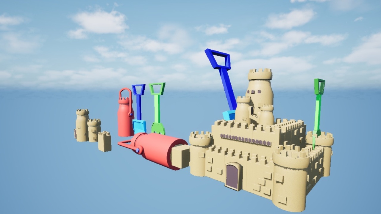 Media 1 for listing Sand castle