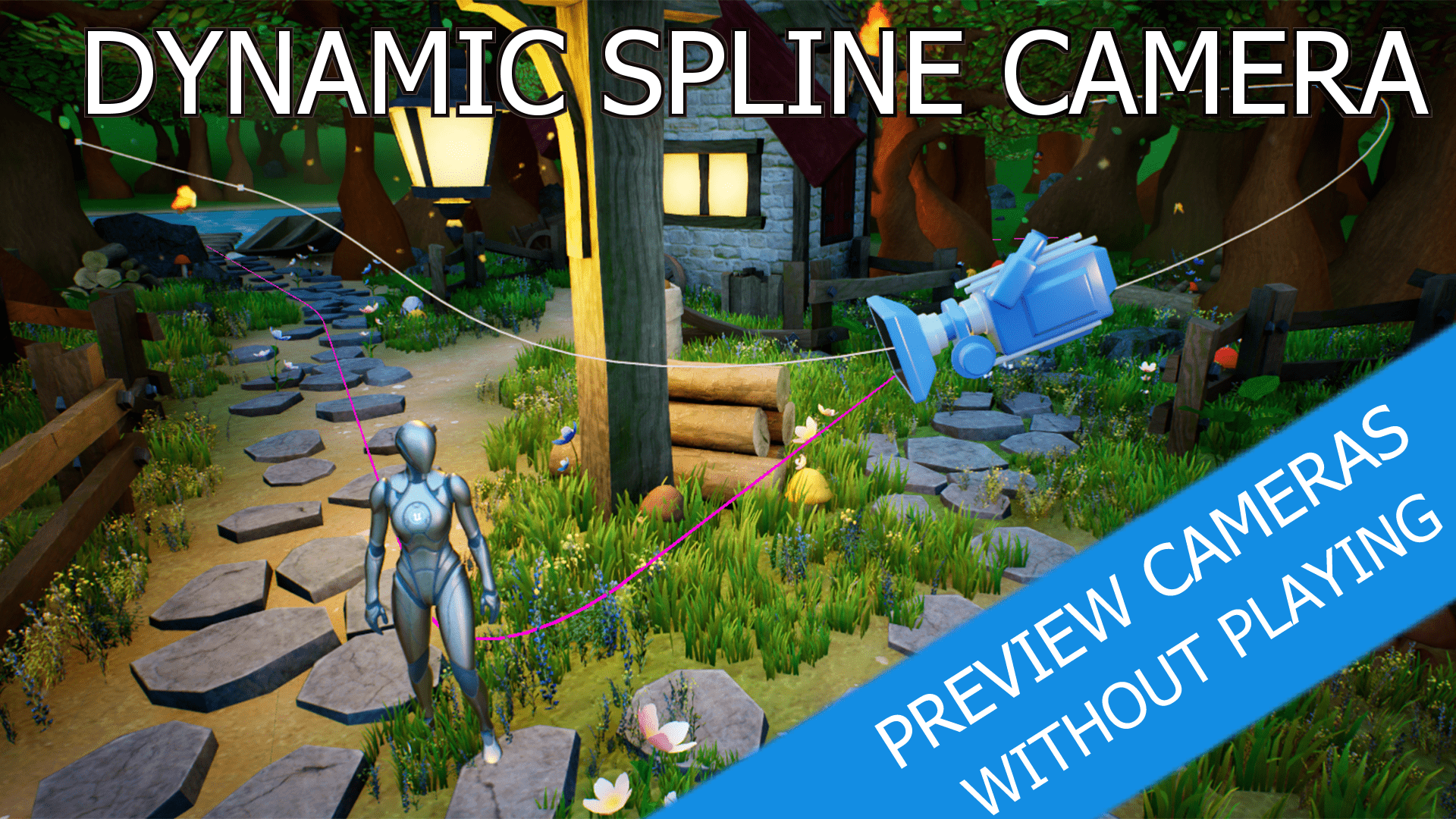 Dynamic Spline Camera | Fab