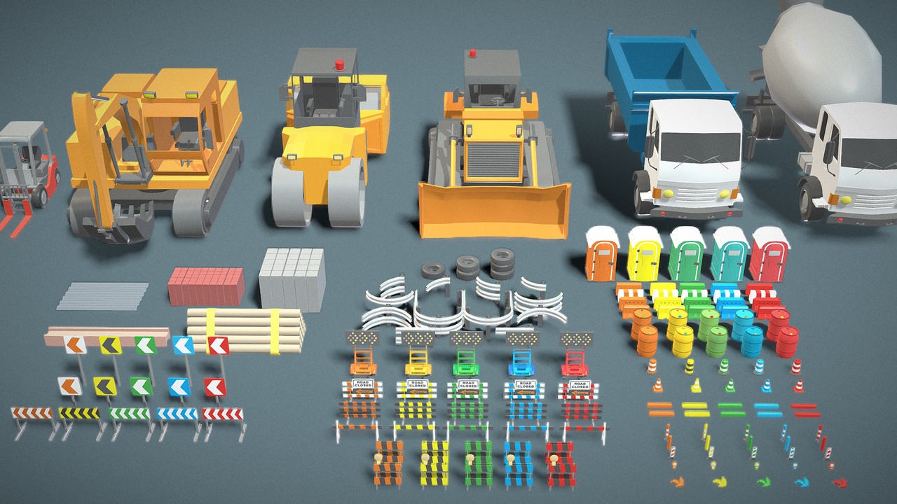 Media 1 for listing Props Pack - Construction Vol 02