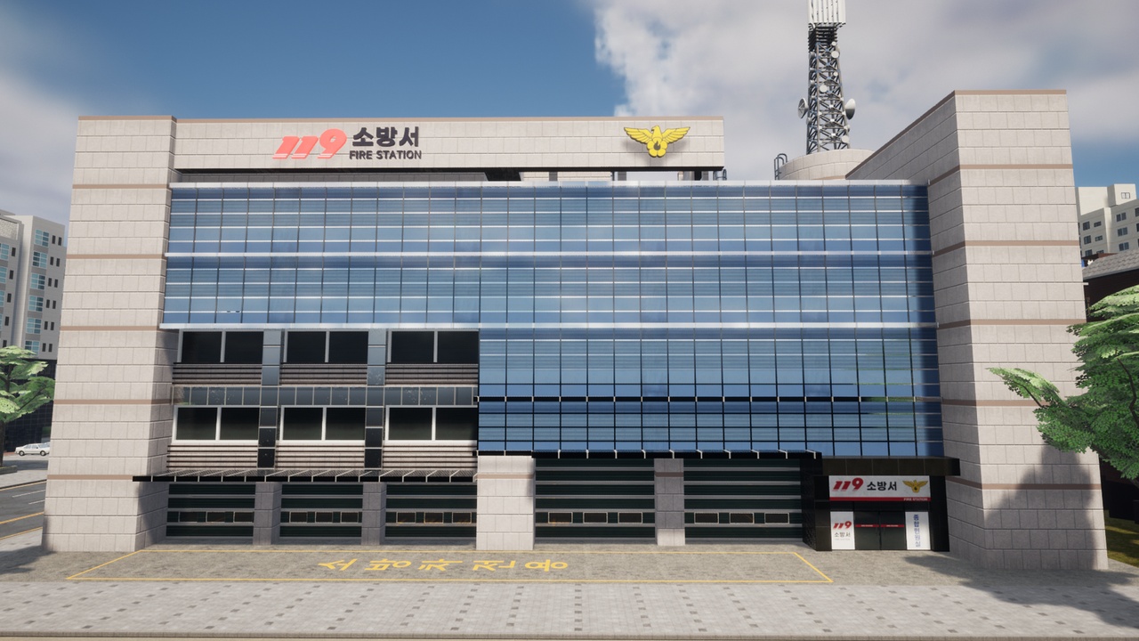 Media 1 for listing ELVIS Korean Modular FireStation