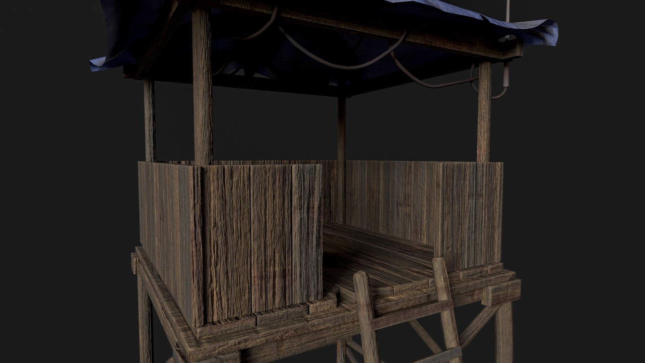 Media 1 for listing Jungle Wooden Watchtower