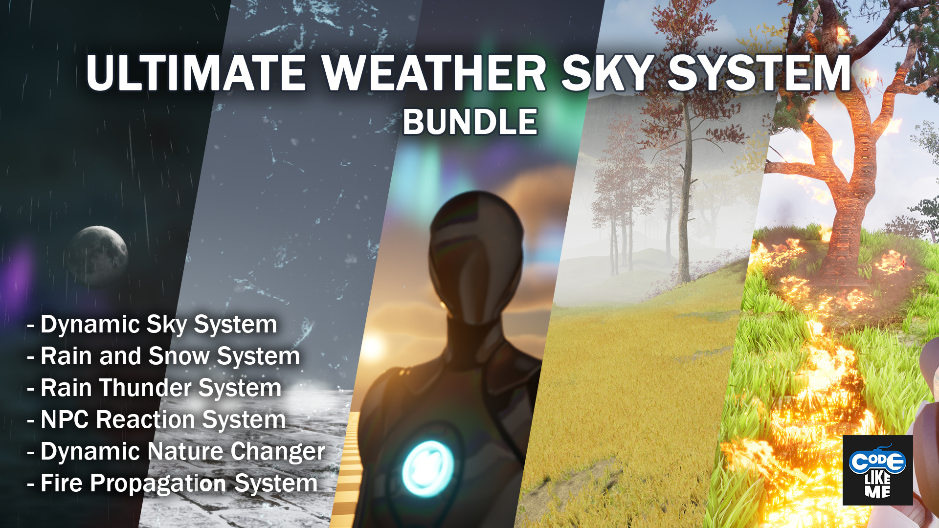 Ultimate Weather + Sky Bundle — 5 Systems | Seasons, Fire & NPCs | UE5 ...
