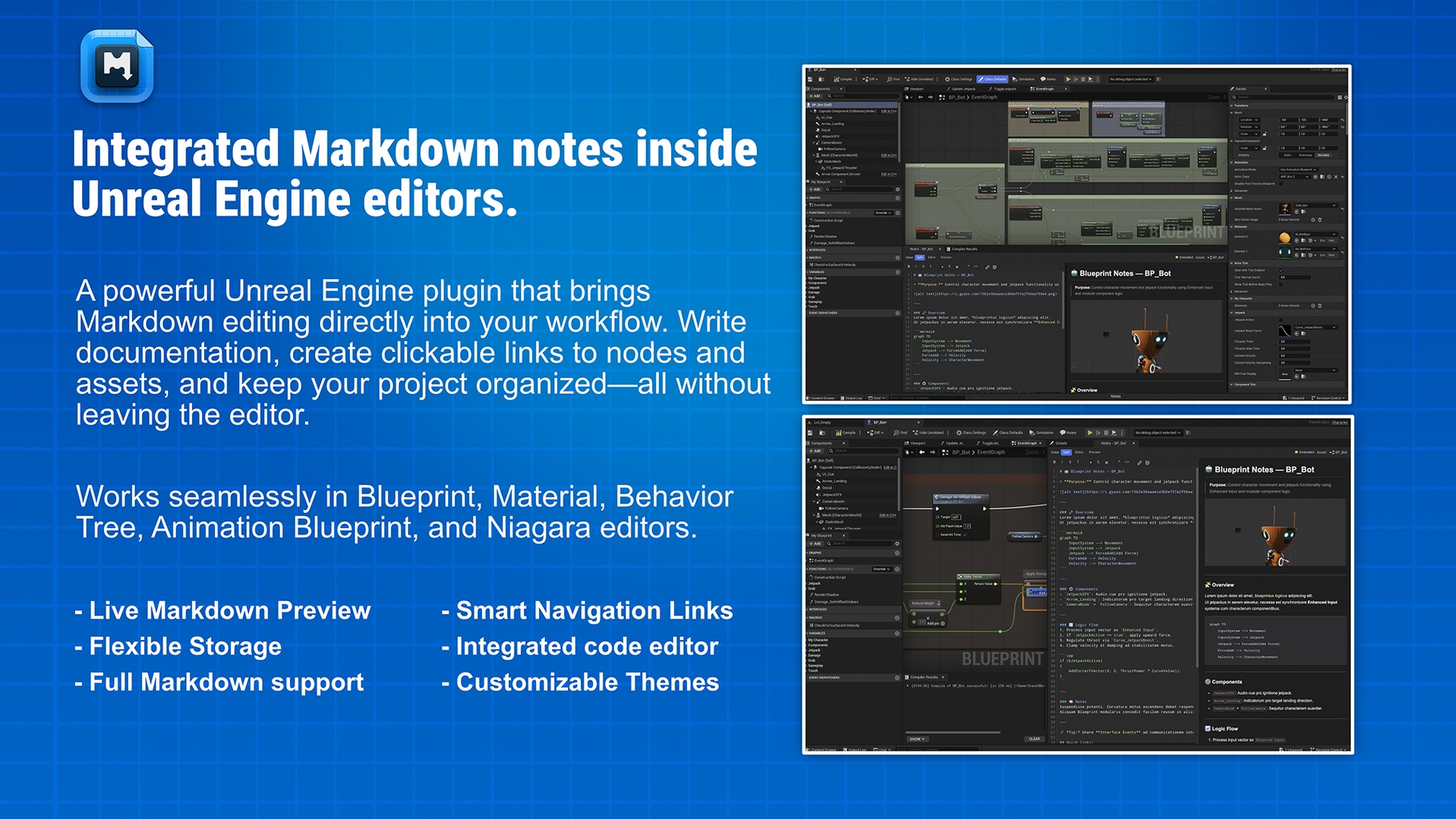 Markdown Syntax Notes Blueprint Markdown Notes