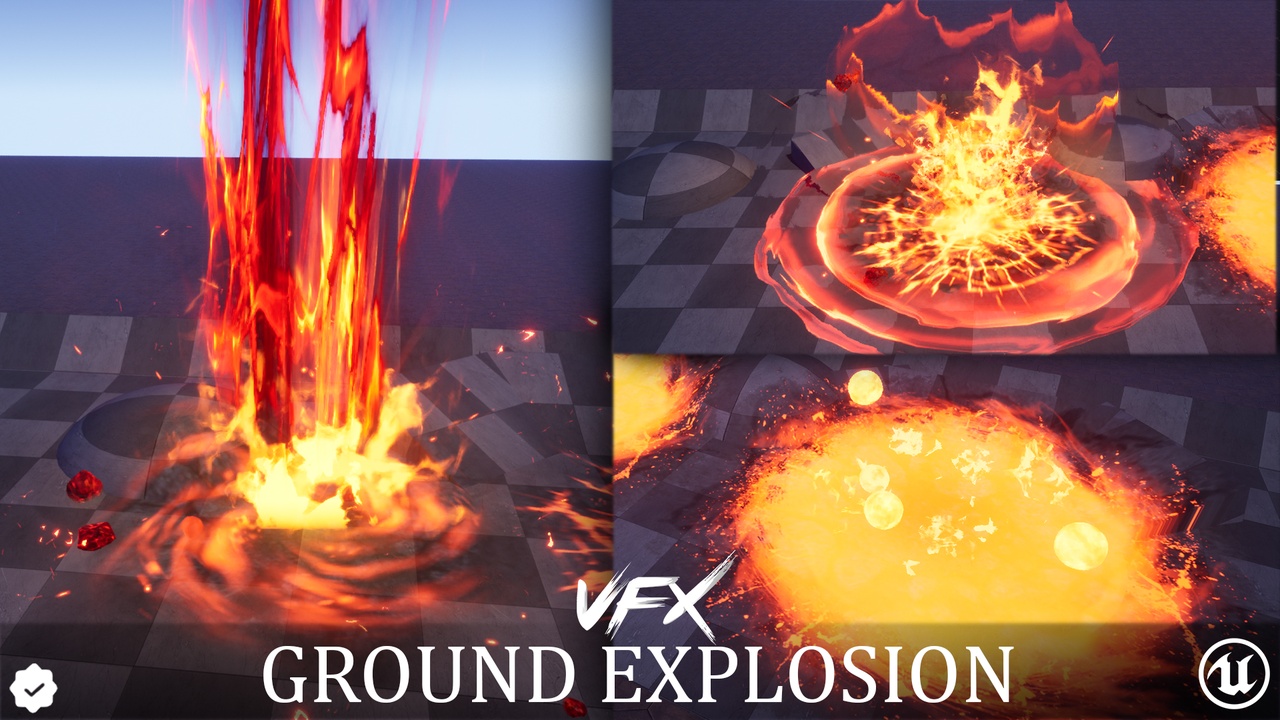 Media 1 for listing Ground Explosion VFX