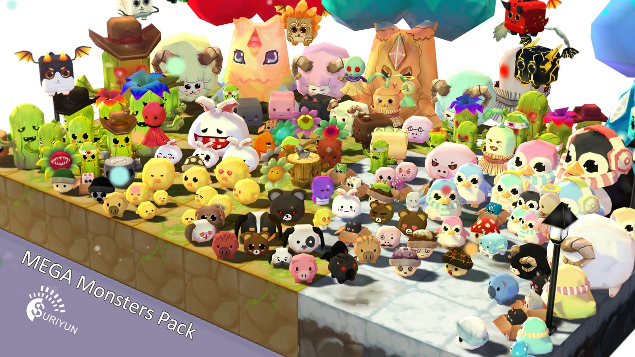 Media 1 for listing MEGA Monsters Pack