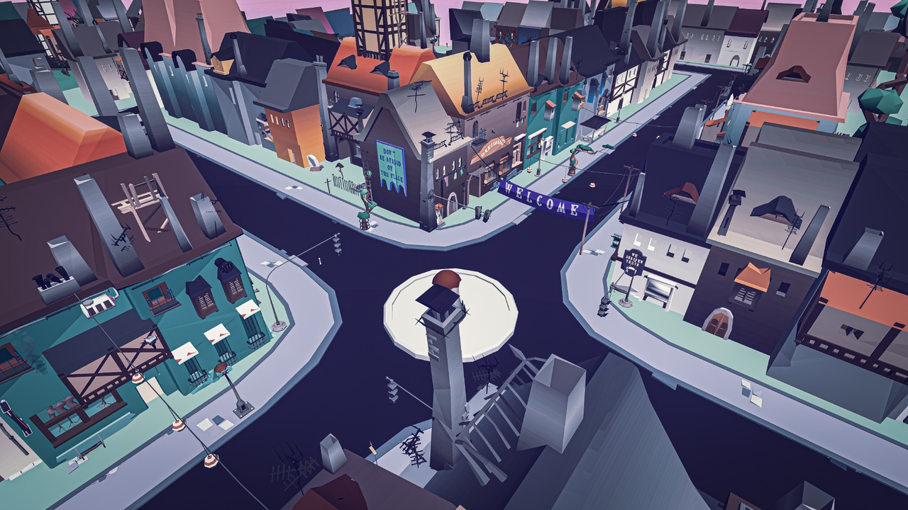 Media 1 for listing Free Vampiric PolyVania: Massive Cartoon Low Poly Town Pack
