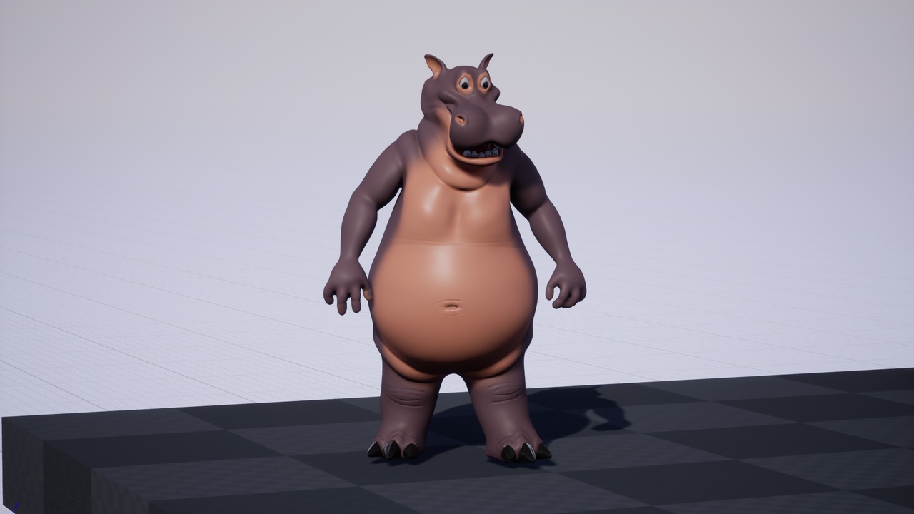 Media 1 for listing Cartoon Hippo