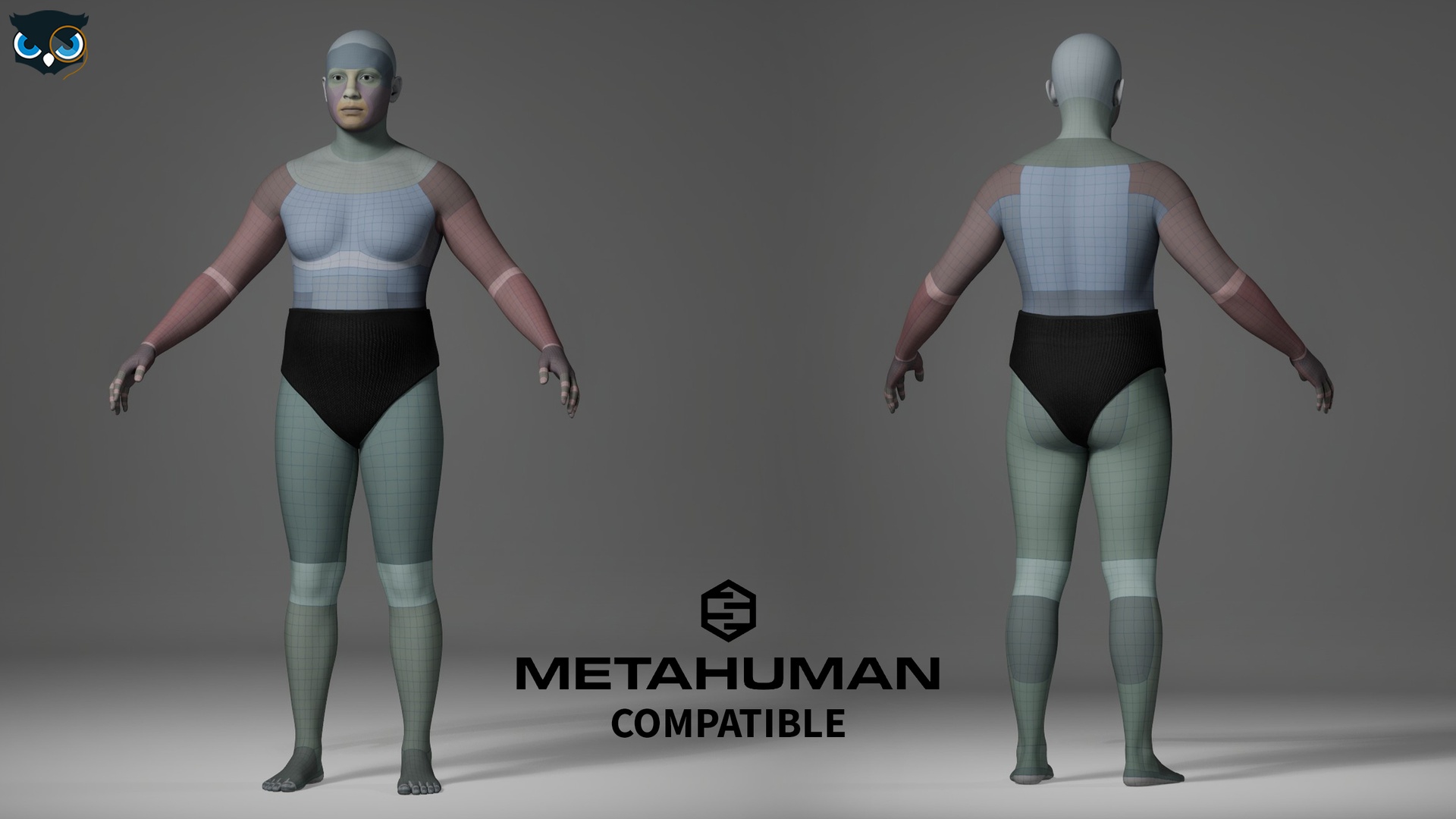 Female Base Bodysuit for Metahuman compatible | Fab